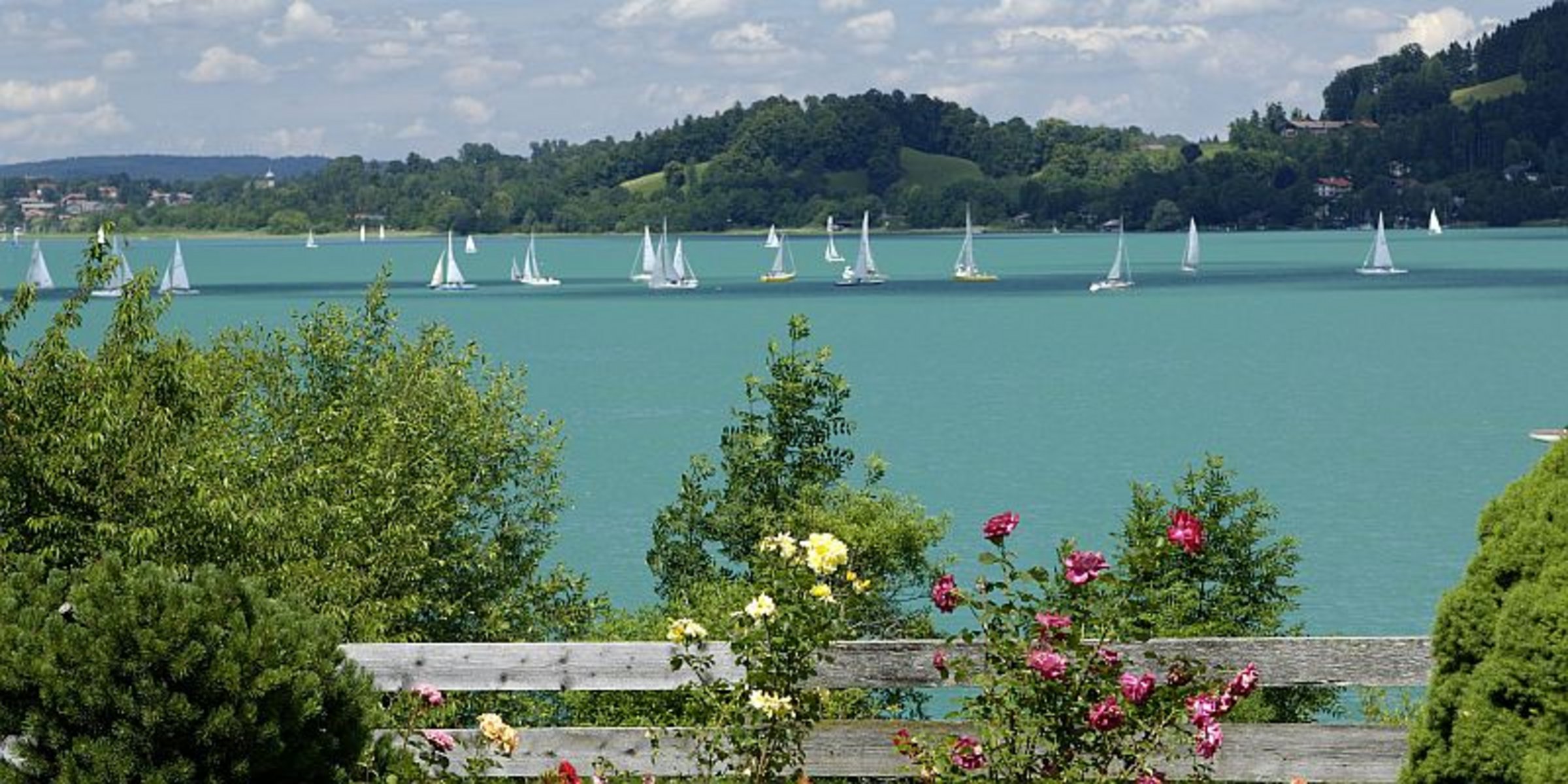 Blick auf den Tegernsee
